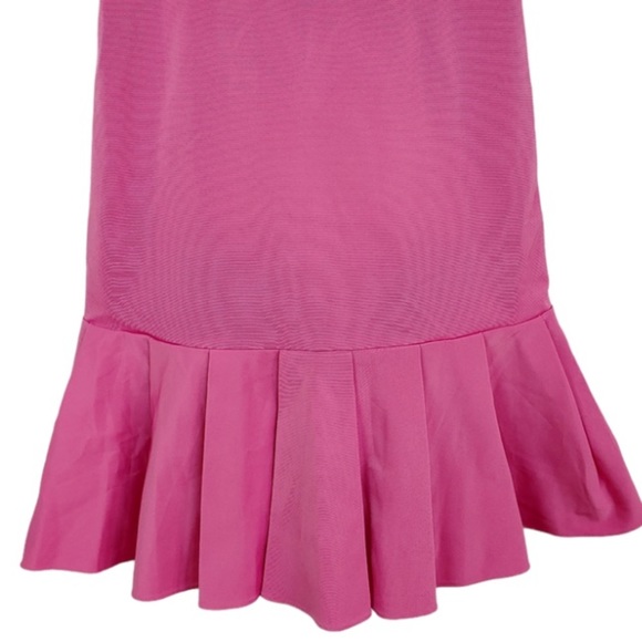 J. Crew Pink Sleeveless Dress Style K4437 Size 0 - Picture 7 of 13